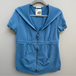 Old Navy Maternity Short Sleeve Zip-Up Hoodie - Size Medium